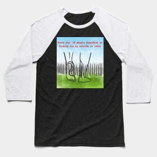 Farmers Protest Baseball T-Shirt